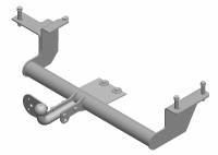 Фаркоп VAZ-40 для LADA 2110, 2111, 2112, 2170, 2171, 2172 1996-2018, Автос, нагрузка 800/50 кг. БЕЗ подрезки бампера от магазина ФаркопРос